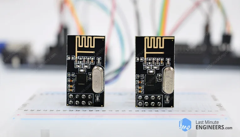 Project illustration — Arduino with nRF24L01