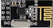 Standard nRF24L01 module (PCB antenna)